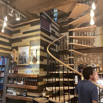 The Whiskey Snug - a man standing in front of a spiral staircase - Cideries Near Me - Weston, Missouri The Whiskey Snug - a man standing in front of a spiral staircase - Cideries Near Me - Weston, Missouri