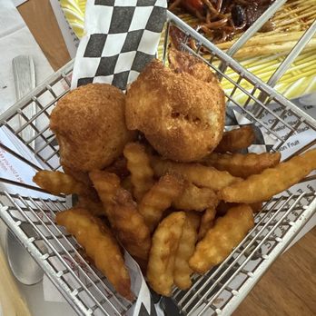 Non’s Kitchen - Over fried fries and cheese ball - Bubble Tea Near Me - Anaheim, California Non’s Kitchen - Over fried fries and cheese ball - Bubble Tea Near Me - Anaheim, California