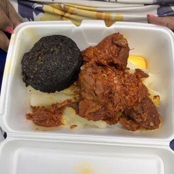 Fritanga Cana Brava - Chancho con Yuca and a side of moronga - Latin American Near Me - Miami, Florida Fritanga Cana Brava - Chancho con Yuca and a side of moronga - Latin American Near Me - Miami, Florida