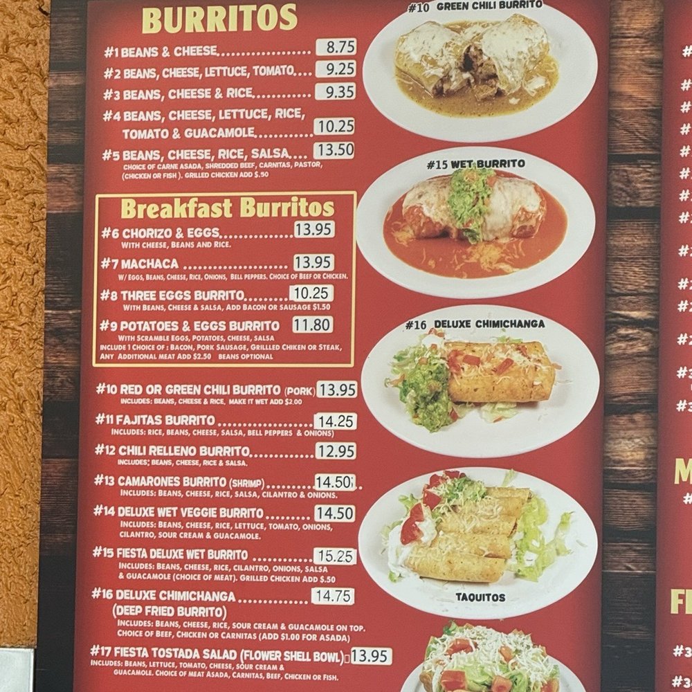 Fiesta Grill - 08/02/25 Menu - Mexican Near Me - Huntington Beach, California Fiesta Grill - 08/02/25 Menu - Mexican Near Me - Huntington Beach, California