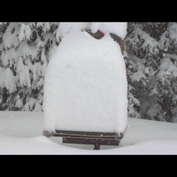 Black Tie Ski Rentals - Nice little Storm