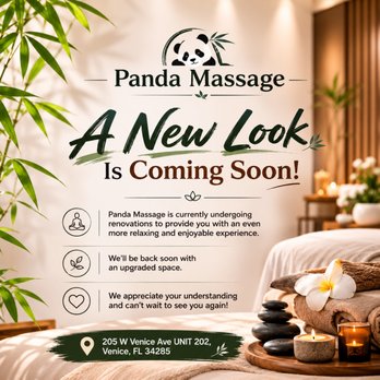 Panda Massage - Massage Therapy Near Me - Venice, Florida Panda Massage - Massage Therapy Near Me - Venice, Florida
