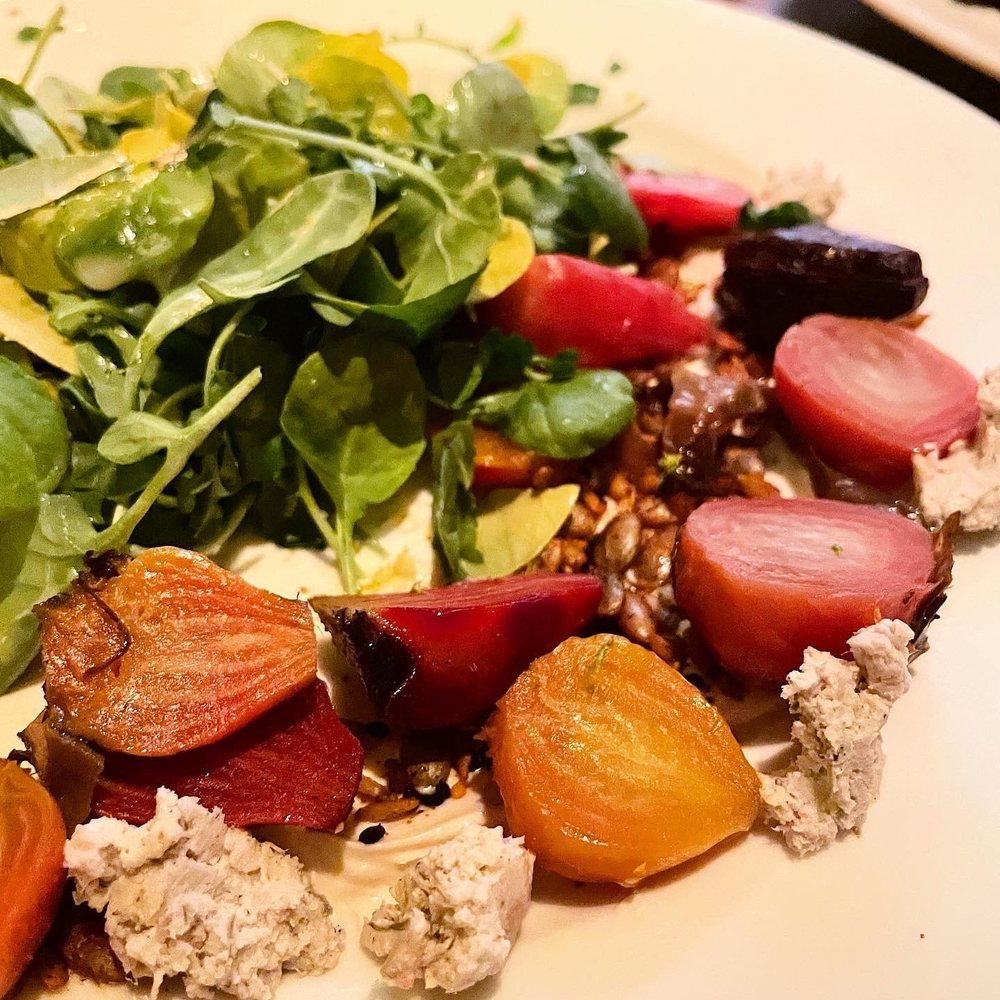 Corinne Austin - Grilled Beets - New American Near Me - Austin, Texas Corinne Austin - Grilled Beets - New American Near Me - Austin, Texas