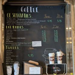 Coffee Emporium - Menu