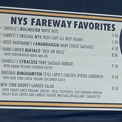 "Local favorites" ;)