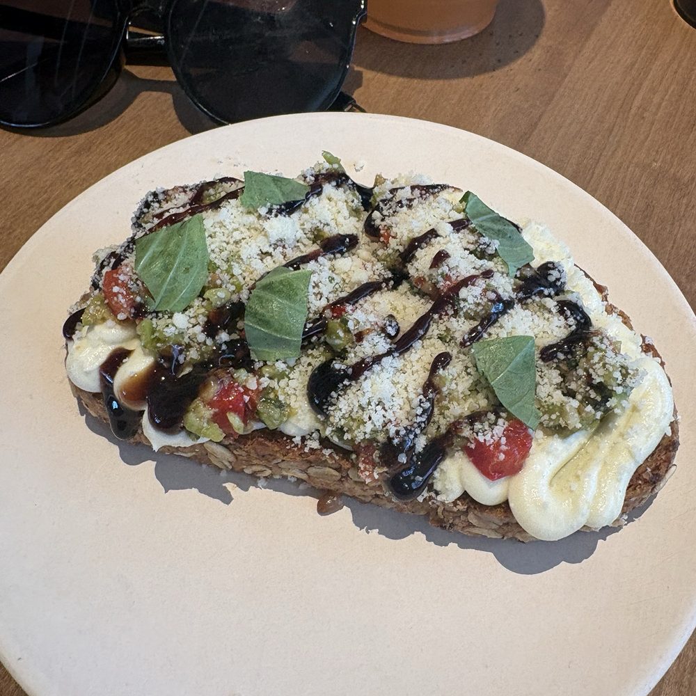 Flower Child - Mediterranean bruschetta - New American Near Me - Tempe, Arizona