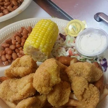 The Corral - Friday fish plate! - American Near Me - Coleman, Texas