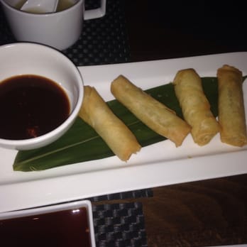 Zenzo Sushi - Spring rolls.  Not bad. - Japanese Near Me - Mamaroneck, New York