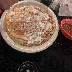 Nora’s Mexican Food - Pancakes are very big and tasty and cheap!