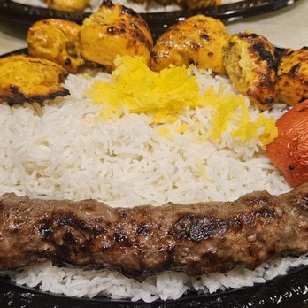 Moby Dick House of Kabob - Moby Combo II (Joojeh & Kubideh) - Mediterranean Near Me - Tyson's Corner, Virginia Moby Dick House of Kabob - Moby Combo II (Joojeh & Kubideh) - Mediterranean Near Me - Tyson's Corner, Virginia