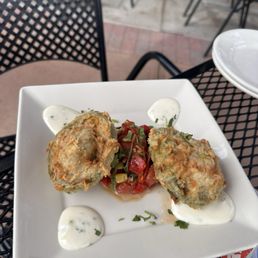 Crab stuffed avocado appetizer Crab stuffed avocado appetizer