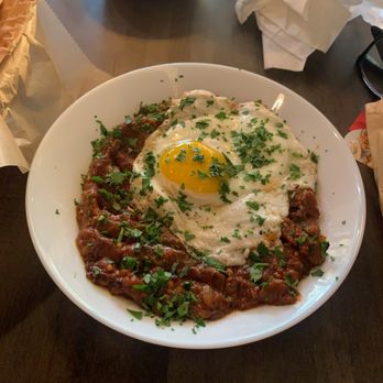 3 Chefs Persian - Smoky Eggplant Dip (Mirza Ghasemi) - Smoky and flavorful Persian eggplant dip, infused with tomatoes, garlic, and eggs, served with Barbari - Persian/Iranian Near Me - Aurora, Illinois