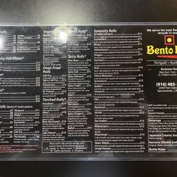 Menu 4/22/2023