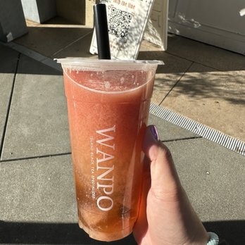 Wanpo Tea Shop - Guava Oolong + Aiyu Jelly - Bubble Tea Near Me - Palo Alto, California Wanpo Tea Shop - Guava Oolong + Aiyu Jelly - Bubble Tea Near Me - Palo Alto, California