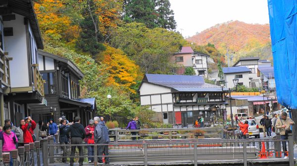 Ginzan Onsen by null