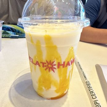 Banzai Burger - mango gelato milkshake - Burgers Near Me - Honolulu, Hawaii Banzai Burger - mango gelato milkshake - Burgers Near Me - Honolulu, Hawaii