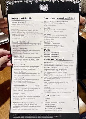 Menu photo 2 Aguardente Providence, RI Menu photo 2 Aguardente Providence, RI
