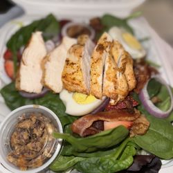 Chelsea's Bar & Grille - Bacon and Spinach salad with candied walnuts on the side--extra balsamic dressing 04-16-2025