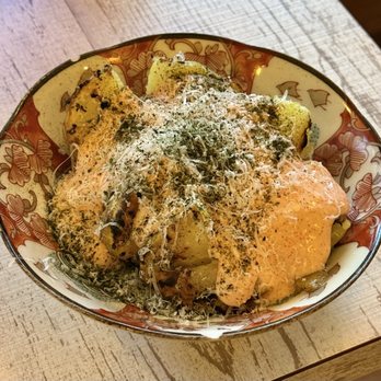 ABURIYA IBUSHI - Baked potato with mentaiko fish roe mayo - Japanese Near Me - Honolulu, Hawaii ABURIYA IBUSHI - Baked potato with mentaiko fish roe mayo - Japanese Near Me - Honolulu, Hawaii