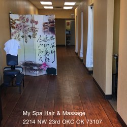 My Spa - Run specials now: $10 haircut and $50/hr body massage.