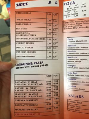 Menu photo 5 George's Pizza & Sub Hemet, CA Menu photo 5 George's Pizza & Sub Hemet, CA