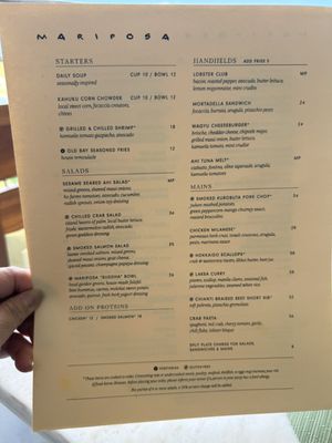Menu photo 7 Mariposa Honolulu, HI Menu photo 7 Mariposa Honolulu, HI