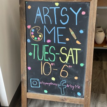 Artsy Me - Hours - Paint-Your-Own Pottery Near Me - Grovetown, Georgia