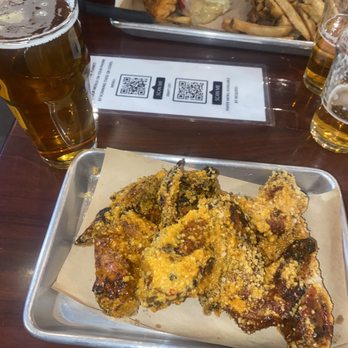 Fat Heads Saloon - 5 smoked spicy parm - Chicken Wings Near Me - Pittsburgh, Pennsylvania Fat Heads Saloon - 5 smoked spicy parm - Chicken Wings Near Me - Pittsburgh, Pennsylvania