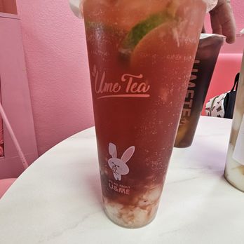 Ume Tea - Lychee Rose tea - Bubble Tea Near Me - Tucson, Arizona