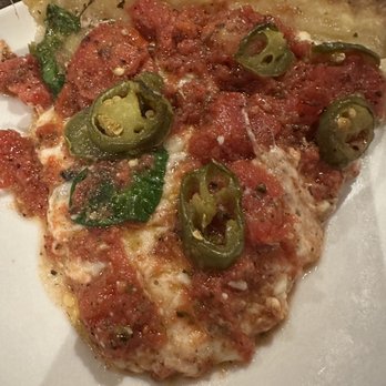 Rance's Chicago Pizza - Jalapeño & spinach deep dish slice of pizza - Pizza Near Me - Long Beach, California Rance's Chicago Pizza - Jalapeño & spinach deep dish slice of pizza - Pizza Near Me - Long Beach, California