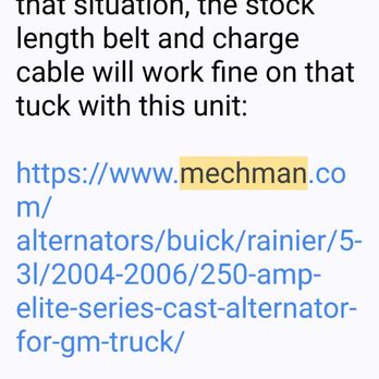 Mechman Alternators - Auto Parts & Supplies Near Me - Knoxville, Tennessee Mechman Alternators - Auto Parts & Supplies Near Me - Knoxville, Tennessee