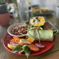 Pele's Kitchen - Veggie Burrito