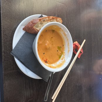 Pono Pacific Kitchen - Toasted coconut, tomato bisque - Seafood Near Me - Grover Beach, California