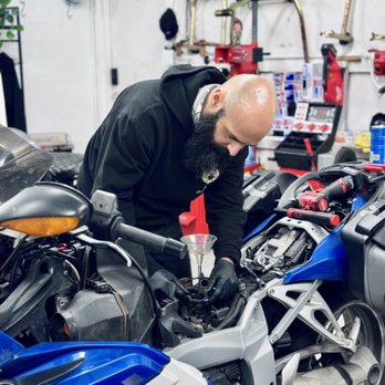 Scarabwerks - BMW K1200S iAbs service - Motorcycle Repair Near Me - Seattle, Washington