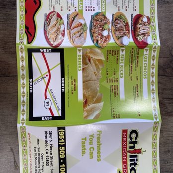 Chilitos Mexican Grill - Menu - Mexican Near Me - Riverside, California