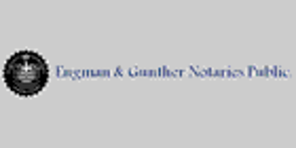 ENGMAN & GUNTHER NOTARIES PUBLIC Updated August 2024 710 6th Street