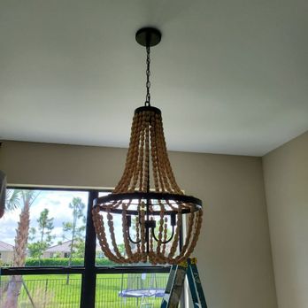 Just-In Time Home Services - Light fixture installation - Handyman Near Me - Naples, Florida Just-In Time Home Services - Light fixture installation - Handyman Near Me - Naples, Florida