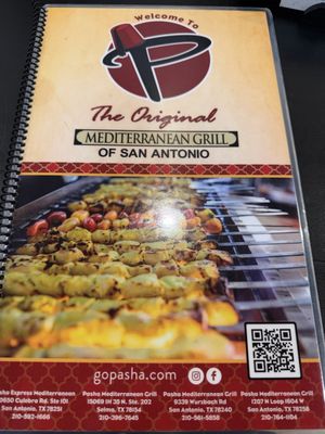 Menu photo 1 Pasha Mediterranean Grill Selma, TX