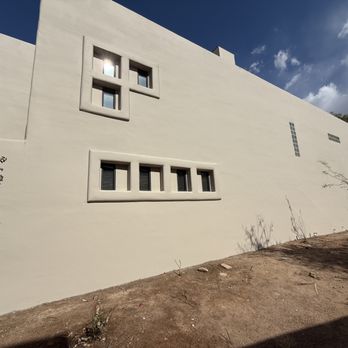 Desert Eagle Painting & Roofing - Side wall of home - this was terribly damaged and cracked before - Painters Near Me - Chandler, Arizona