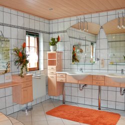 Kunsthandwerkerhaus - Bad der Ferienwohnung