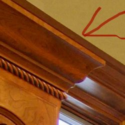 Distinctive Design - Fabricated and Reinstalled , JUST LIKE IT WAS BEFORE THE WATER DAMAGE......WE ARE SO HAPPY!
