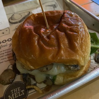 The Melt - Swiss & Shroom MeltBurger - Burgers Near Me - Oakland, California The Melt - Swiss & Shroom MeltBurger - Burgers Near Me - Oakland, California