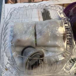 Bbq pork rice noodle roll Bbq pork rice noodle roll