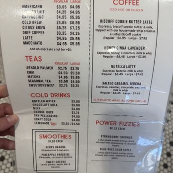 Beignets & Brew - Menu, they also have seasonal selections to choose from. - Coffee & Tea Near Me - Virginia Beach, Virginia
