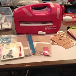 Scrapbook Expo - Sacramento - Spellbinders class provided all the paper and tools