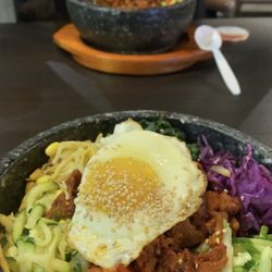 Bop & Gogi Korean Kitchen and Grill - Hot stone Bibimbop