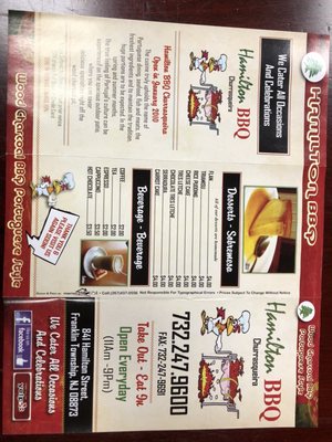 Menu photo 4 Hamilton BBQ Somerset, NJ Menu photo 4 Hamilton BBQ Somerset, NJ