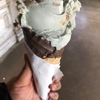 OwowCow Creamery - Cookie Monstah in a chocolate covered cone - Ice Cream & Frozen Yogurt Near Me - Wrightstown, Pennsylvania OwowCow Creamery - Cookie Monstah in a chocolate covered cone - Ice Cream & Frozen Yogurt Near Me - Wrightstown, Pennsylvania