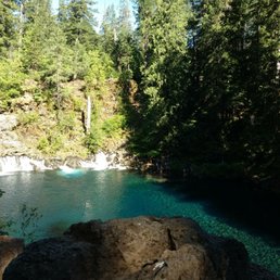 Icy blue and beautiful