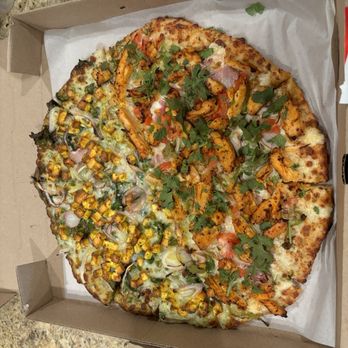 Curry Pizza House Cedar Park - Half Chicken Tandoori and Half Palak Paneer, really nice - Pizza Near Me - Cedar Park, California Curry Pizza House Cedar Park - Half Chicken Tandoori and Half Palak Paneer, really nice - Pizza Near Me - Cedar Park, California